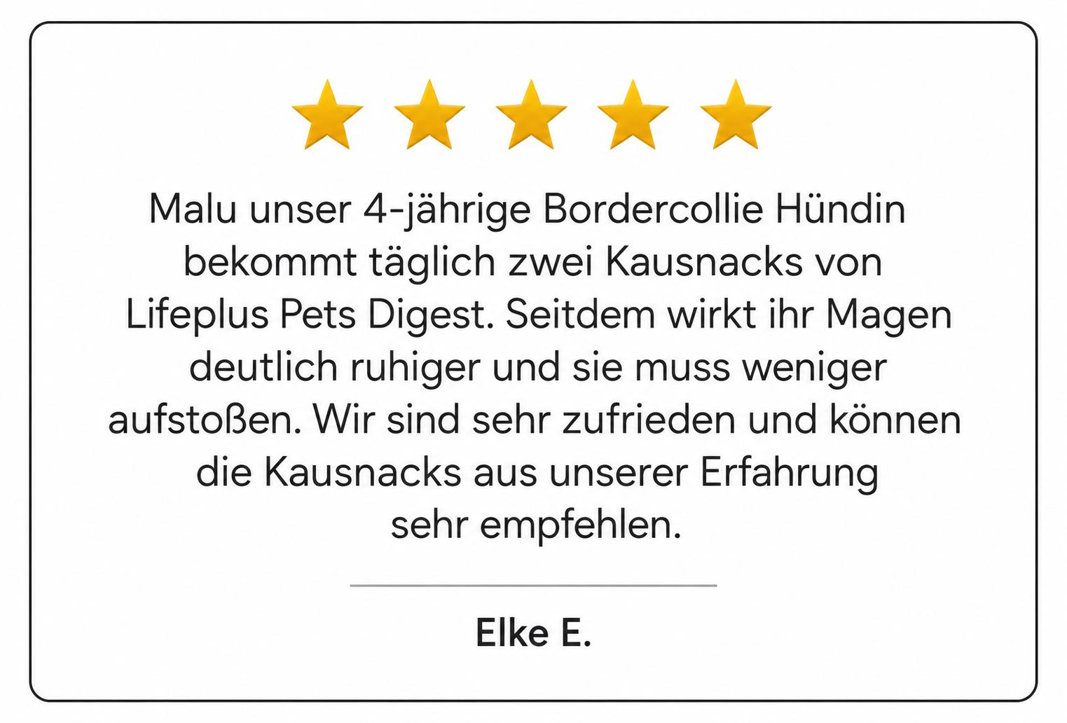 Kundenbewertung 1